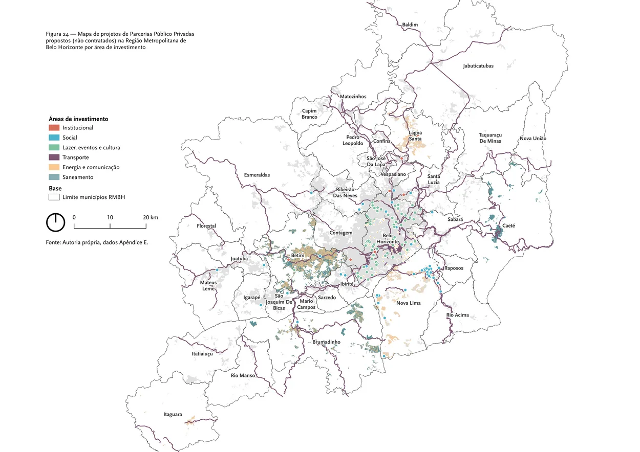 Mapas e gráficos para tese