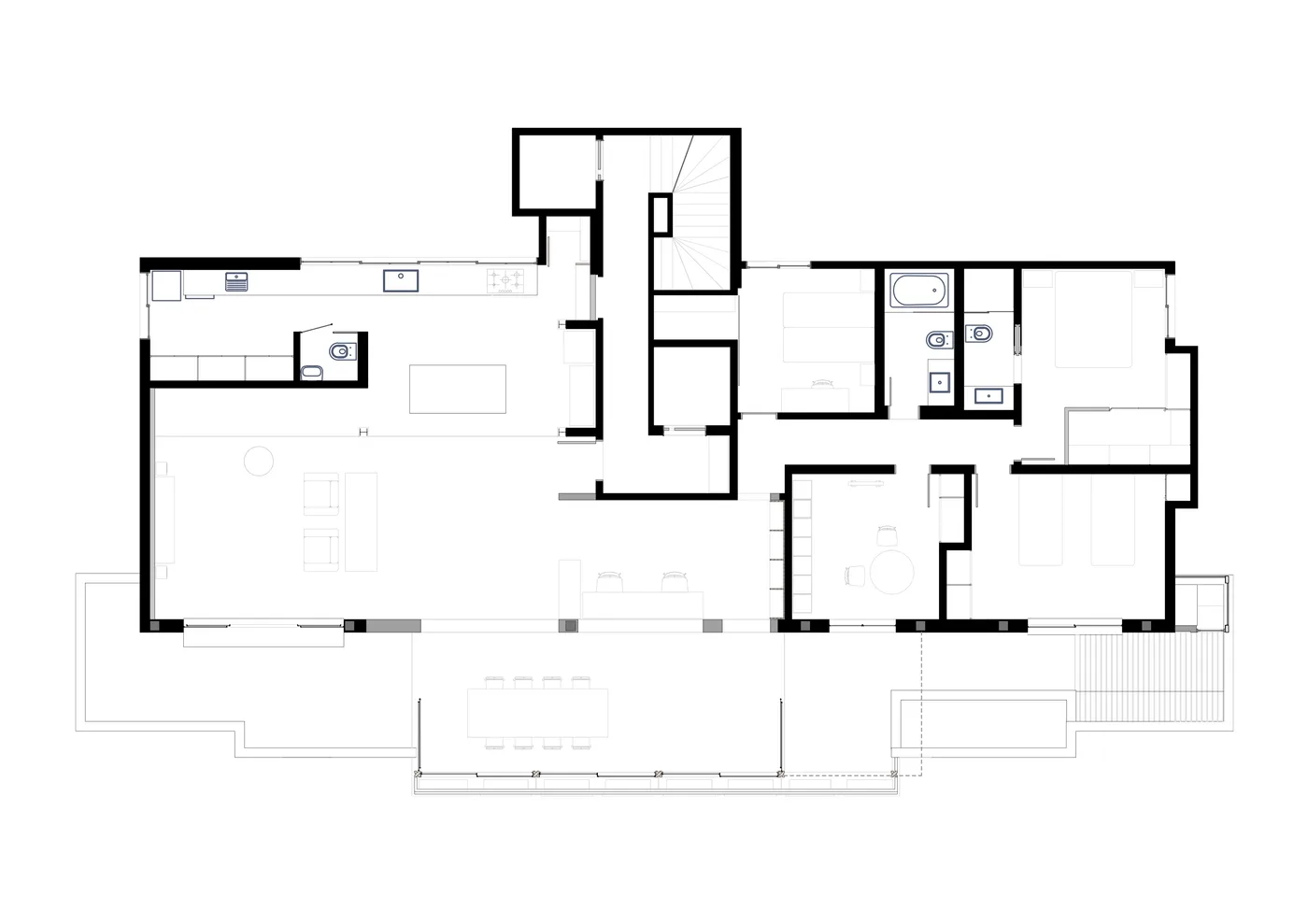 Planta — Apartamento Floresta 2